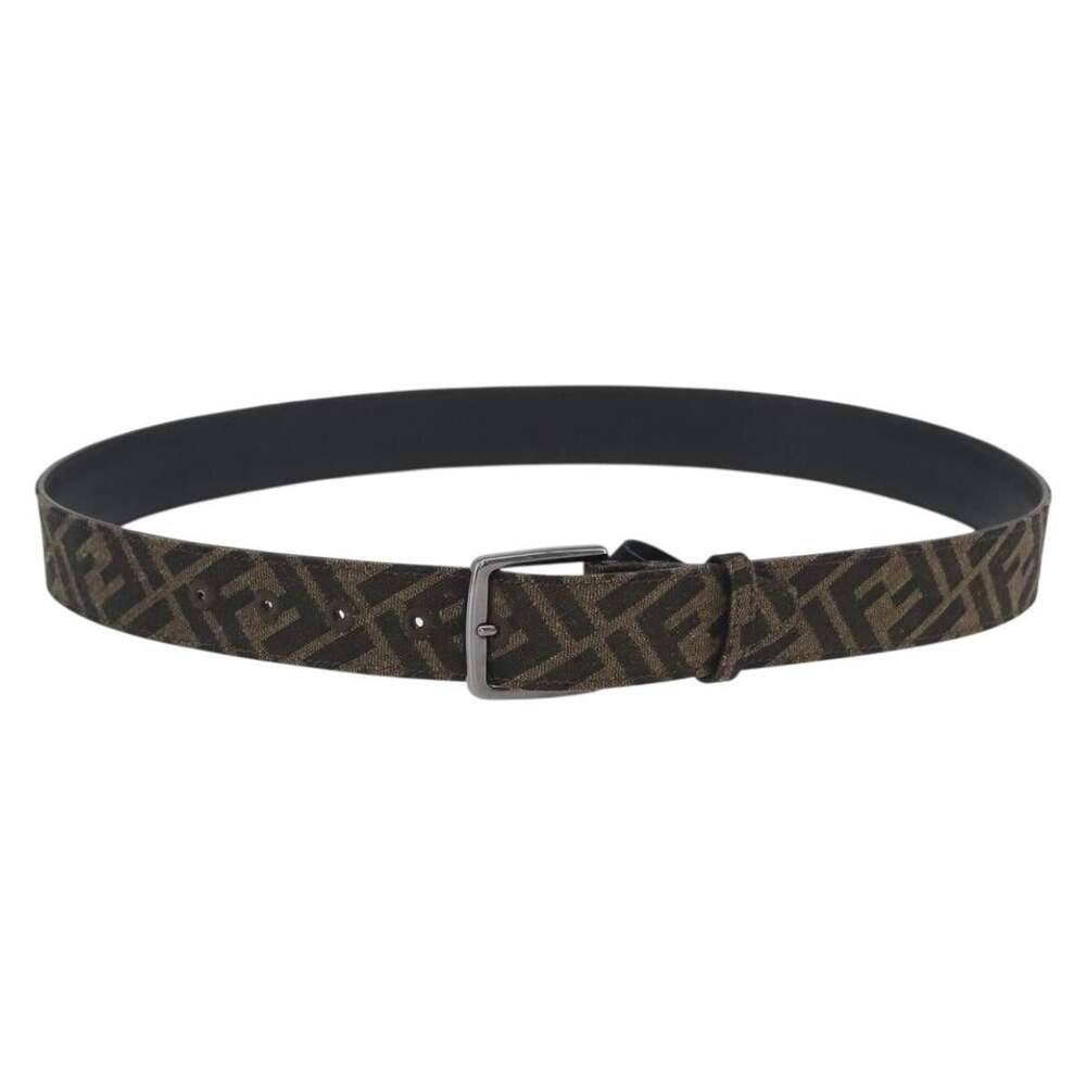 Fendi Zucca Belt Black